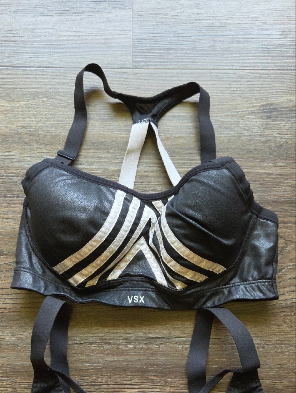 Victoria's Secret Black Sports Bras Lot (2) Size 34D - Picture 2 of 5